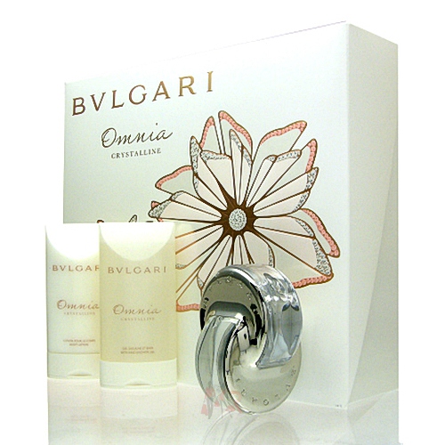 Bvlgari Omnia Crystalline SET - EDT 40 ml + BL 75 ml + DG 75 ml