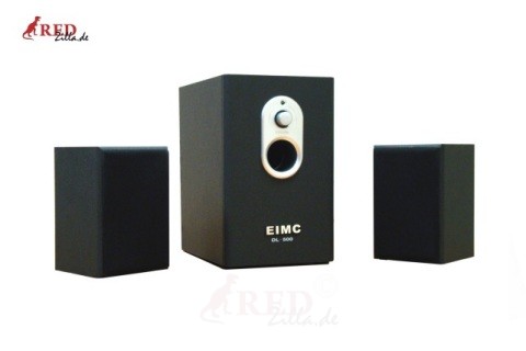 EIMC PC Lautsprechersystem 2.1 mit Subwoofer DL-500