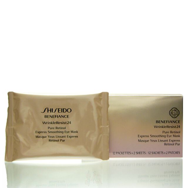 Shiseido Benefiance WrinkleResist 24 Pure Retinol Express Smoothing Eye Mask 12 Stck