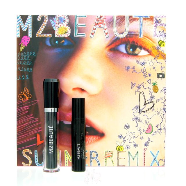 M2 Beaute Summerremix Set - Lashes Eyelash Activating Serum 5 ml + UPS 10 ml