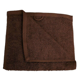 Lanudo® Gästetuch "Pure Line" 30x50 cm Braun