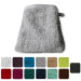 Lanudo® Waschhandschuh "Pure Line" 21x15 cm Silber