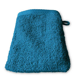 Lanudo® Waschhandschuh "Pure Line" 21x15 cm Türkis