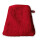 Lanudo® Waschhandschuh "Pure Line" 21x15 cm Rot