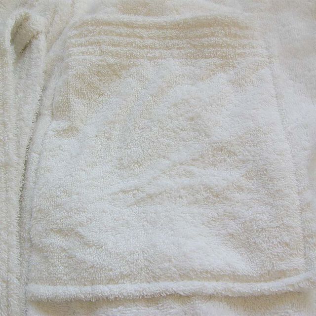 Lanudo� Unisex-Bademantel "Pure Line" Wei� S