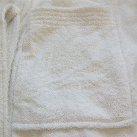 Lanudo� Unisex-Bademantel "Pure Line" Wei� S