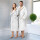 Lanudo® Unisex-Bademantel "Pure Line" Weiß S