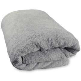 Lanudo® Saunahandtuch "Pure Line" 80x200 cm Silber