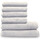 Lanudo® Handtuch Set "Pure Line" 2x Duschtuch + 4x Handtuch Violett