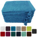 Lanudo® Waschhandschuh Set "Pure Line" 21x15 cm versch. Farben
