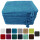 Lanudo® Waschhandschuh Set "Pure Line" 21x15 cm versch. Farben