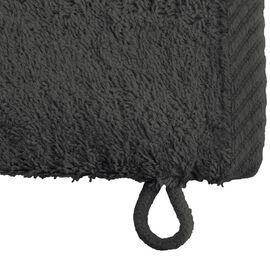 Lanudo� Waschhandschuh "Pure Line" 21x15 cm 6er Set Dunkelgrau