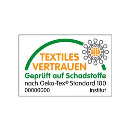 Lanudo� Waschhandschuh "Pure Line" 21x15 cm 6er Set Dunkelgrau