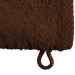Lanudo® Waschhandschuh "Pure Line" 21x15 cm 10er Set Braun