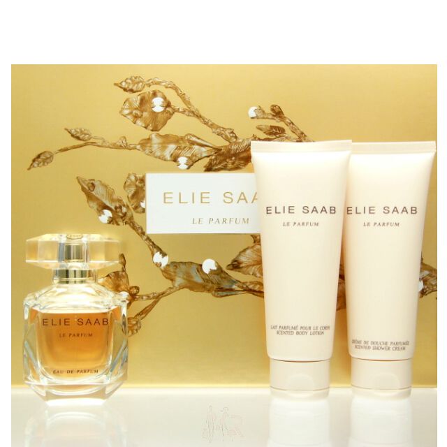 Elie Saab Le Parfum Set - EDP 50 ml + SG 75 ml + BL 75 ml