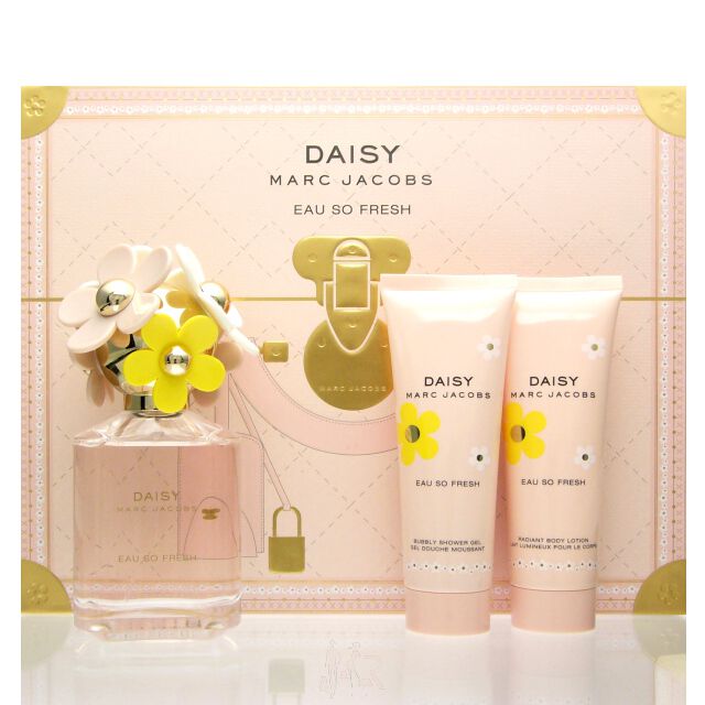 Marc Jacobs Daisy Eau So Fresh Set - EDT 75 ml + BL 75 ml + SG 75 ml