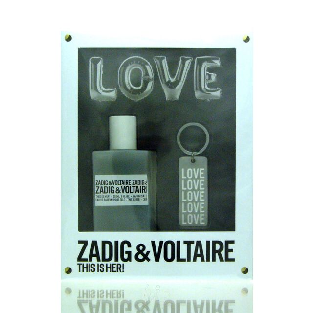 Zadig & Voltaire This is Her Set - EDP 30 ml + Anhnger