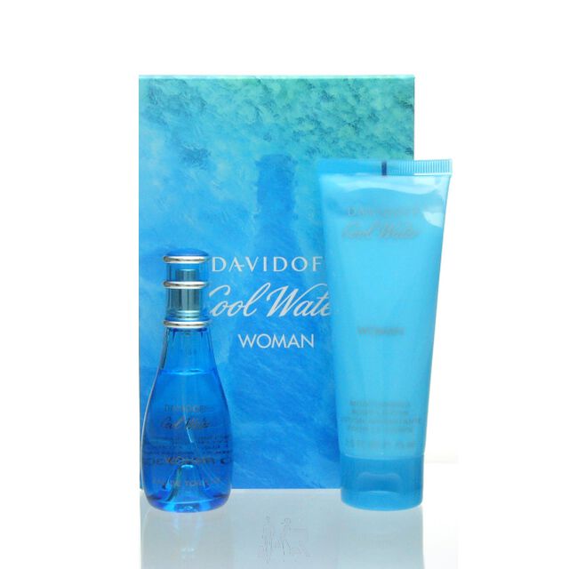 Davidoff Cool Water Woman Set - EDT 30 ml + BL 75 ml