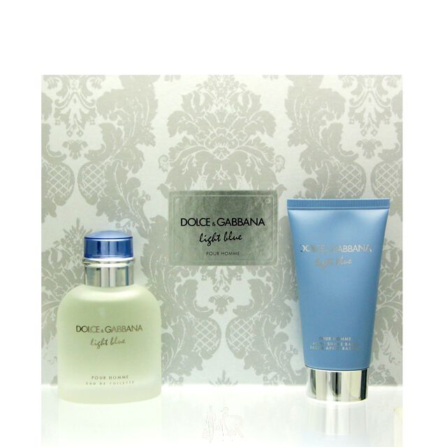 Dolce & Gabbana D&G Light Blue Pour Homme Set - EDT 75 ml + ASB 75 ml
