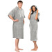 Lanudo® Surf Bade Poncho Unisex S/M Silber