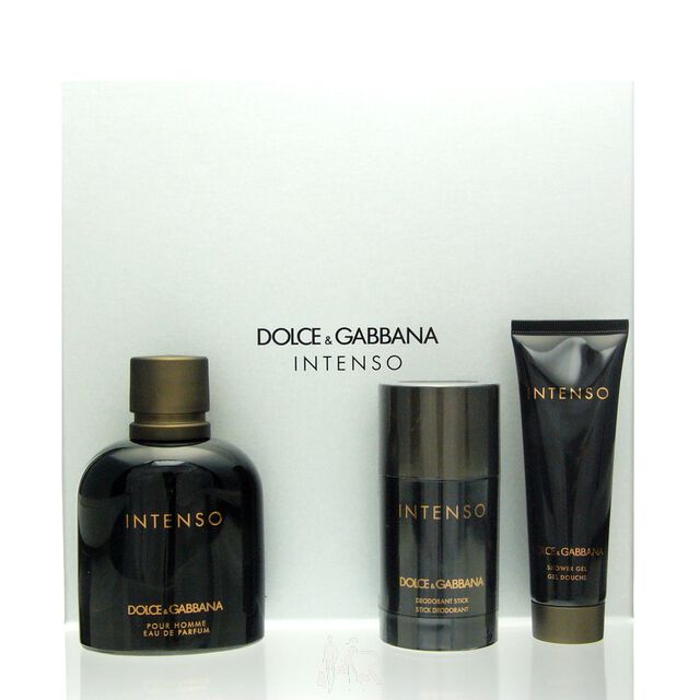 Dolce & Gabbana Intenso pour Homme Set - Eau de Parfum 125 ml + SG 50 ml + DS 70g