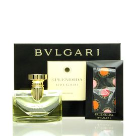 Bvlgari Splendida Iris d Or Set - Eau de Parfum 100 ml + Tuch