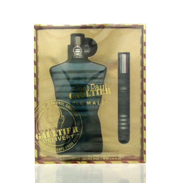 Jean Paul Gaultier Le Male Set - EDT 200 ml + Travel Spray 10 ml