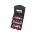 Schminkkoffer Beauty Case Velvety Dark Berry Set Vegan 74 teilig