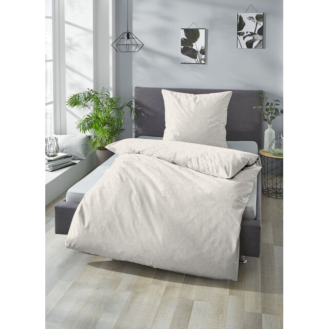 Lanudo� Musselin Bettw�sche Natur 135 x 200 + 80 x 80 cm