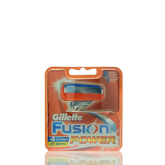 Gillette Fusion Power Rasierklingen 4 Stk