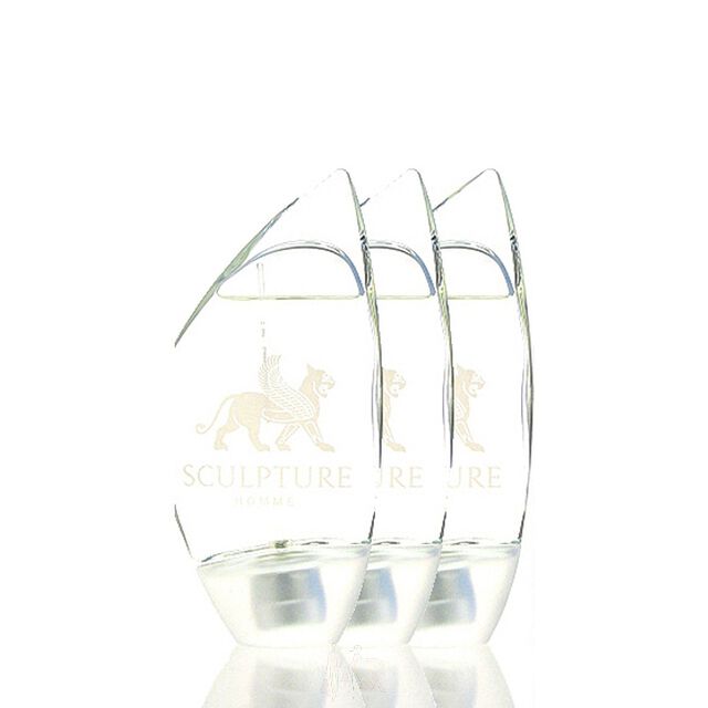 3x Nikos Sculpture Homme Eau de Toilette 100 ml = 300 ml